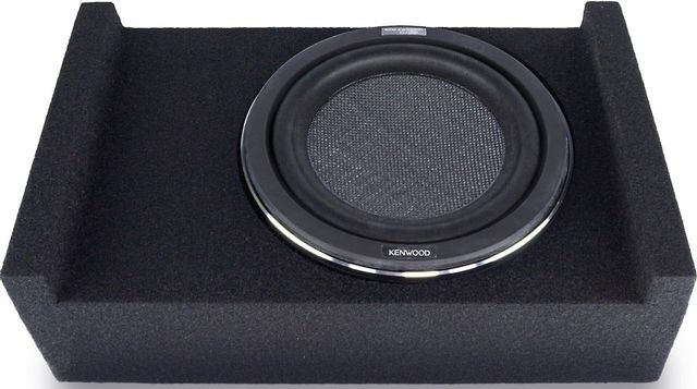 Kenwood P-XW1002B 10" Subwoofer with Sealed Down-Firing Enclosure 1