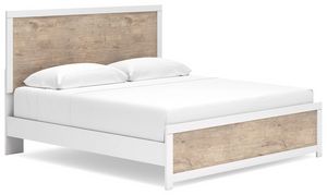 Signature Design by Ashley® Charbitt Brown Queen Panel Bed