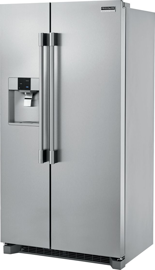 Frigidaire Professional® 22.0 Cu. Ft. Stainless Steel Counter Depth Side By Side Refrigerator 3