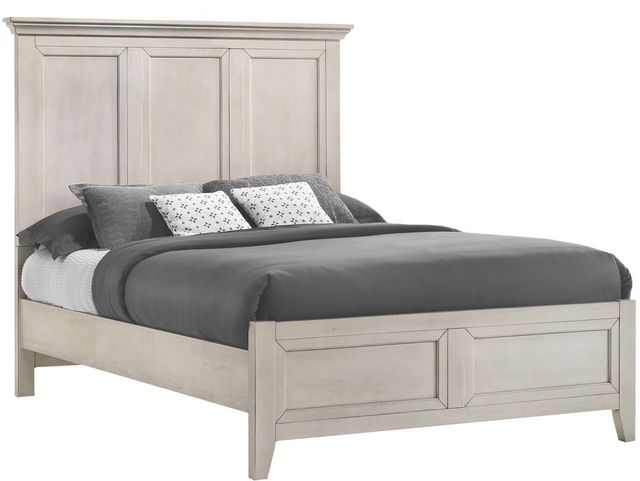 Intercon San Mateo Rustic White Full Youth Bed | Christensen's Home ...