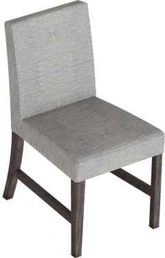 Flexsteel® Chevron Ebony/Granite Upholstered Dining Chair