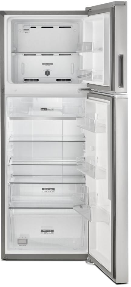 Whirlpool® 12.9 Cu. Ft. Fingerprint-Resistant Stainless Steel Built-In Top Freezer Refrigerator-1