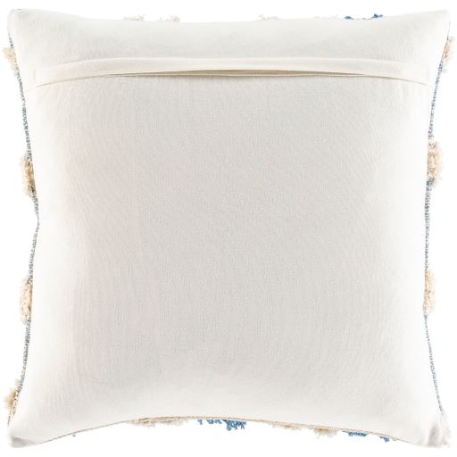 Surya Edric Denim 22"x22" Toss Pillow with Polyester Insert-3