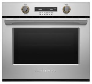Fisher & Paykel Series 7 30" Stainless Steel Professional Single Electric Wall Oven