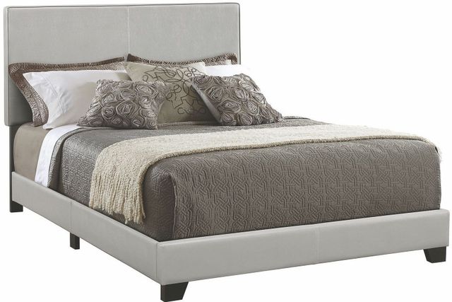 Coaster® Dorian Gray Eastern King Upholstered Bed 0