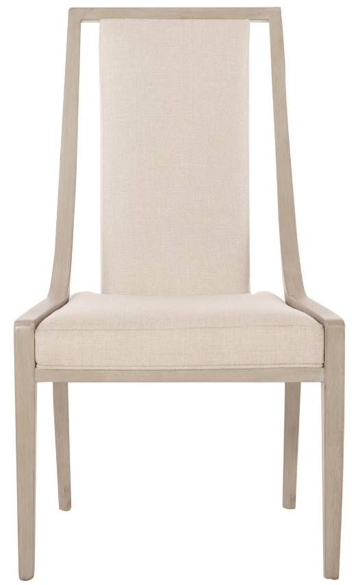 Bernhardt Axiom Linear Gray/White Side Chair