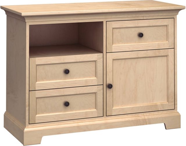 Howard Miller® Customizable 46" TV Console with Two Left Hand Drawers and Right Hand Cabinet