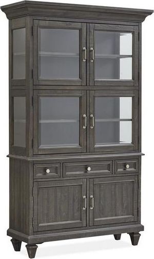 Magnussen Home® Calistoga Weathered Charcoal Dining Cabinet