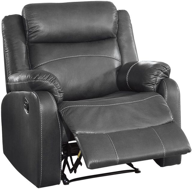 Homelegance® Yerba Gray Layflat Reclining Chair