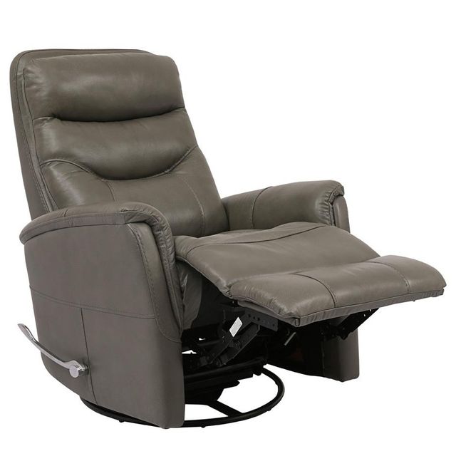 Parker House Gemini Ice Leather Swivel Glider Recliner-2