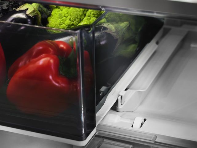 KitchenAid® 25.76 Cu. Ft. Black Stainless Steel with PrintShield™ Finish French Door Refrigerator-2