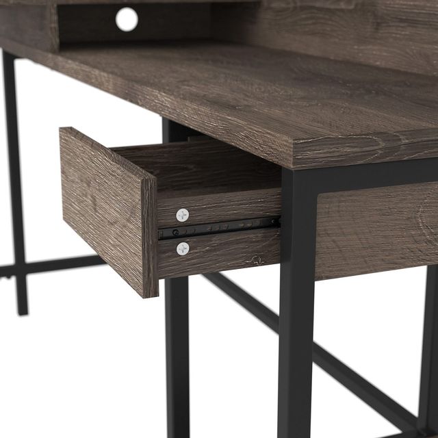 Signature Design by Ashley® Arlenbry Gray L-Desk with Storage 6