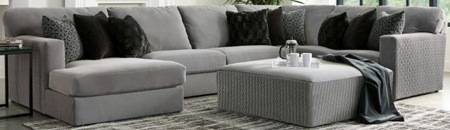 Jackson Furniture Carlsbad 3-Piece Charcoal Sectional Set