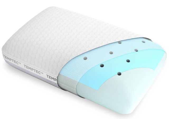 Glideaway® Edmund White High Profile TruGel® Memory Foam Pillow 1
