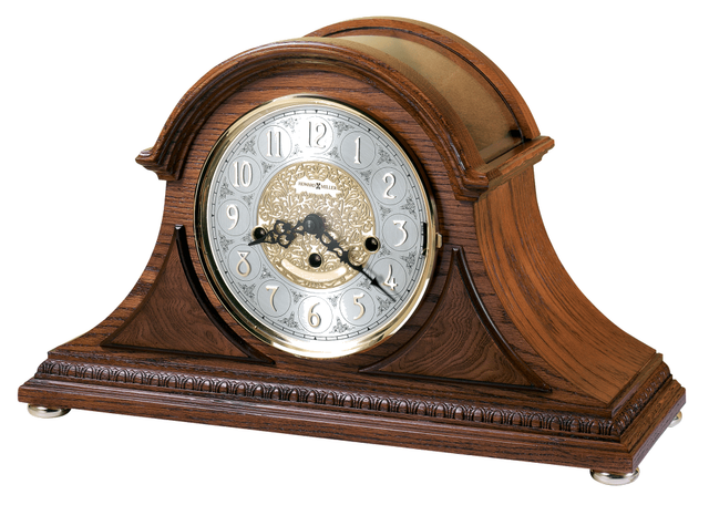 Howard Miller® Barrett II Oak Yorkshire Mantel Clock 0