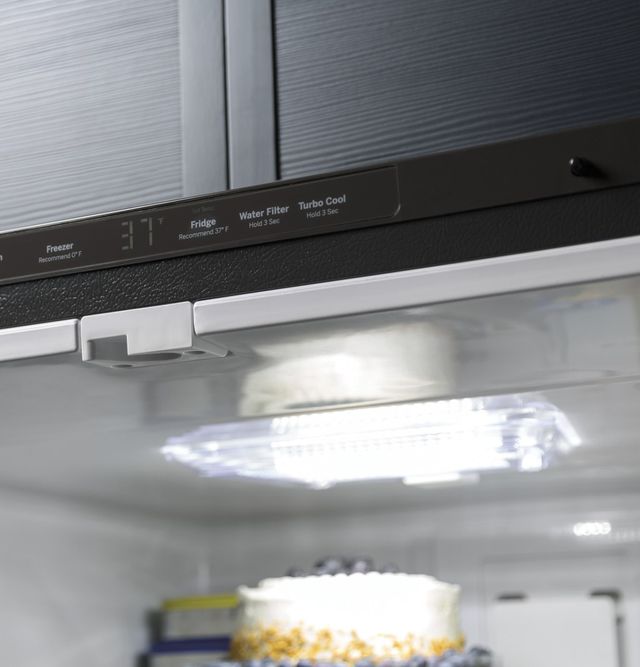 GE® Series 21.0 Cu. Ft. Black Bottom Freezer Refrigerator 15