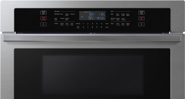 Samsung 30" Stainless Steel Microwave Combination Wall Oven 10