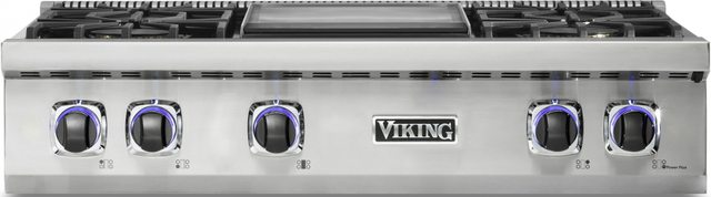 Viking® 7 Series 36" Stainless Steel Gas Rangetop-0