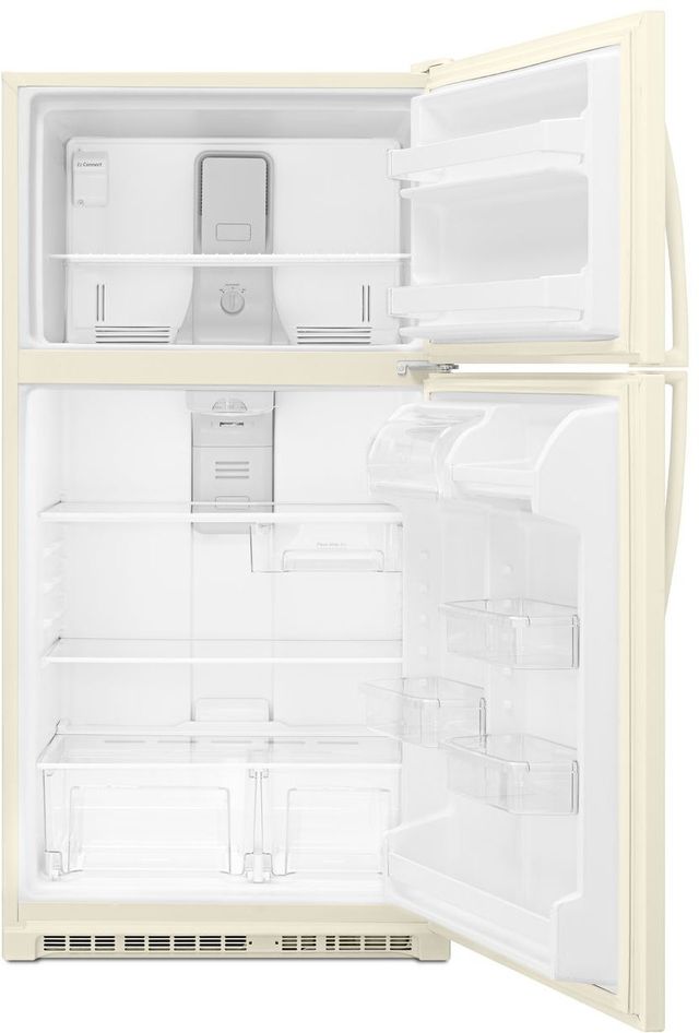 Whirlpool® 20.5 Cu. Ft. Biscuit Top Freezer Refrigerator 4