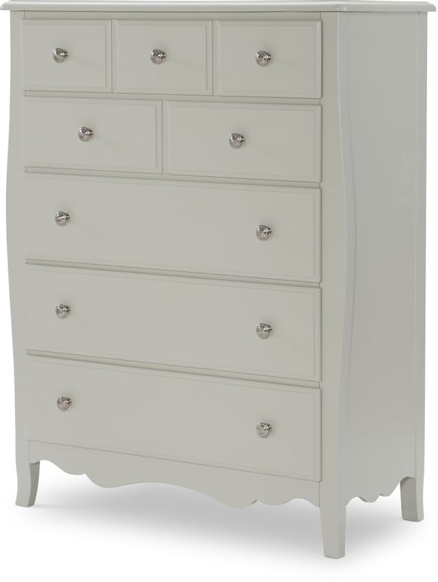 Legacy Kids Teen Sleepover Dove Gray Youth Drawer Chest-0
