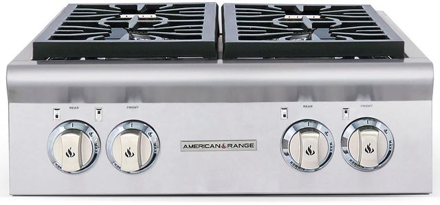 American Range Cuisine 24” Stainless Steel Gas Rangetop 0