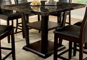 Furniture of America® Clayton II Black Counter Height Table