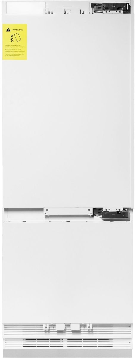 ZLINE 30 in. 16.1 Cu. Ft. Panel Ready Counter Depth Bottom Freezer Refrigerator