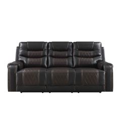 Noma Power Reclining Leather Sofa