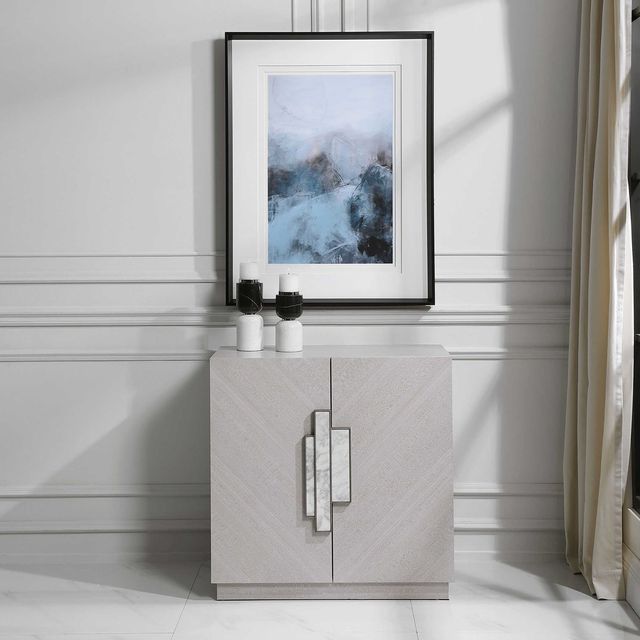 Uttermost® Viela Soft Gray Cabinet 8