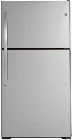 GE® 21.9 Cu. Ft. Stainless Steel Top Freezer Refrigerator