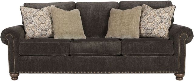 Canapé-lit Stracelen en tissu brun foncé Signature Design by Ashley®