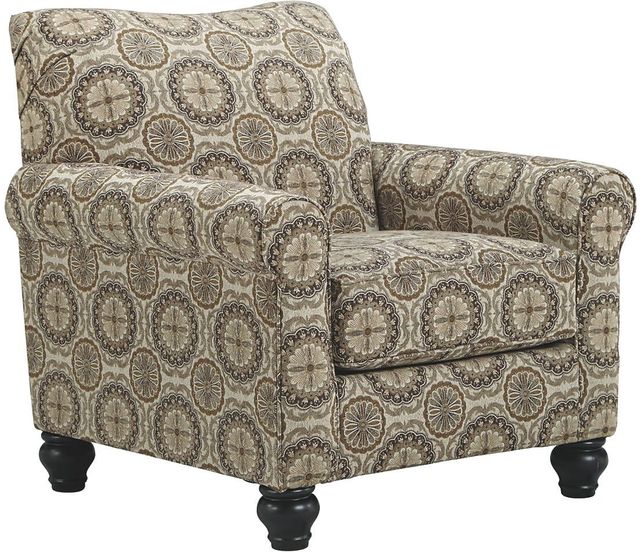 Benchcraft® Breville Accents Burlap Accent Chair