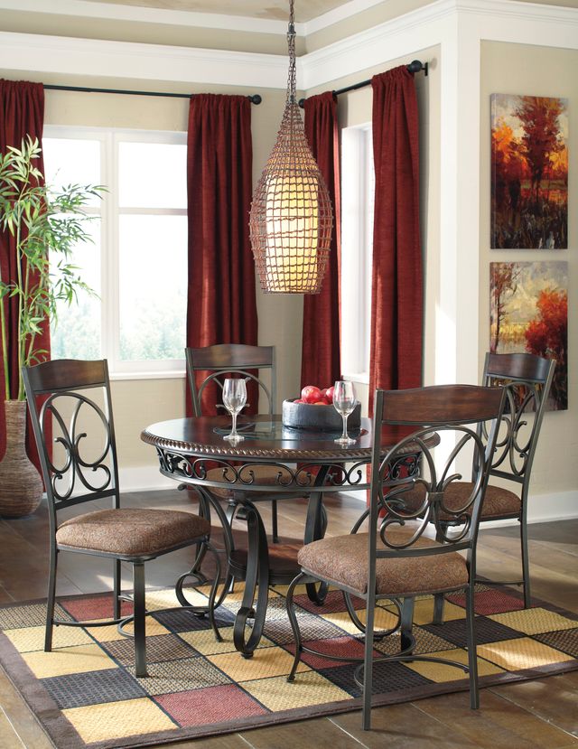 Signature Design by Ashley® Glambrey Brown Round Dining Room Table-2