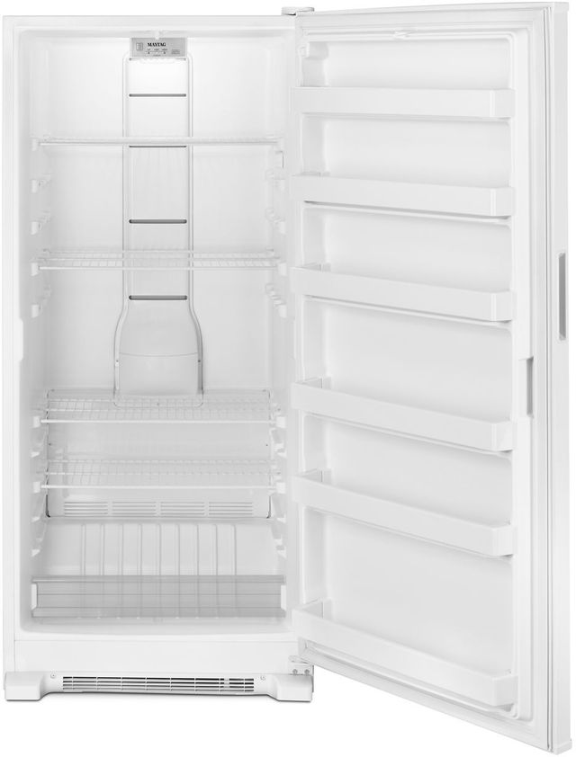 Maytag® 18 Cu. Ft. White Upright Freezer 1