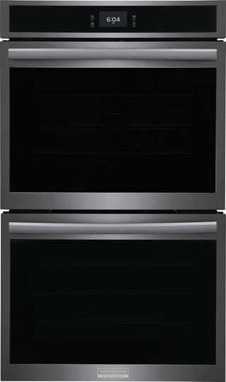 Frigidaire Gallery 27" Smudge-Proof® Black Stainless Steel Double Electric Wall Oven