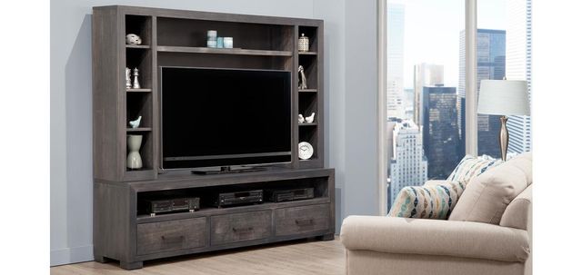 Handstone 	Steel City HDTV Unit w/ Hutch with 44’’ TV Opening 6