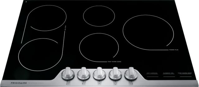 Frigidaire Professional® 30'' Stainless Steel Electric Cooktop-FPEC3077RF-1