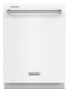 Lave-vaisselle encastré KitchenAid® de 24 po - Blanc