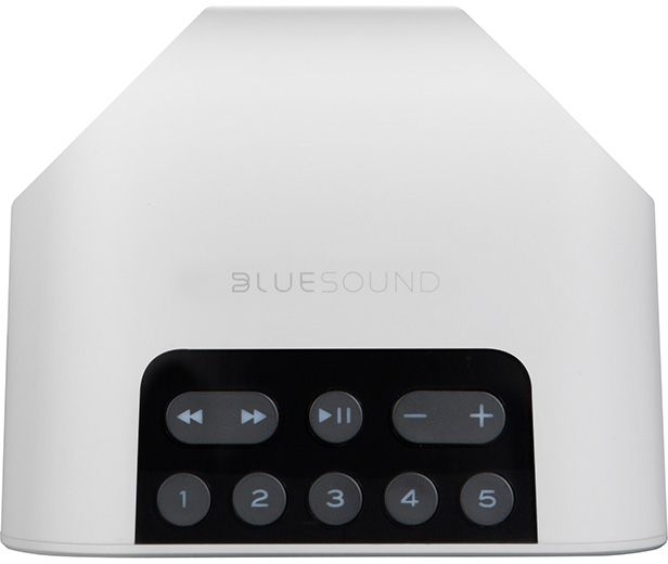 Bluesound Pulse White Matte Portable Wireless Multi-Room Streaming Speaker 2