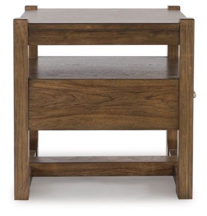 Signature Design by Ashley® Cabalynn Light Brown End Table-2