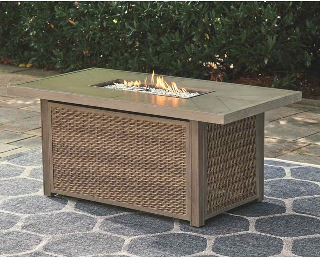 Table Pit rectangulaire Beachcroft, beige, Signature Design by Ashley® 6