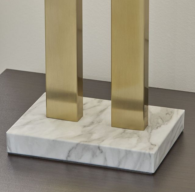 Signature Design by Ashley® Coopermen 2-Piece Gold/White Table Lamp Set-3