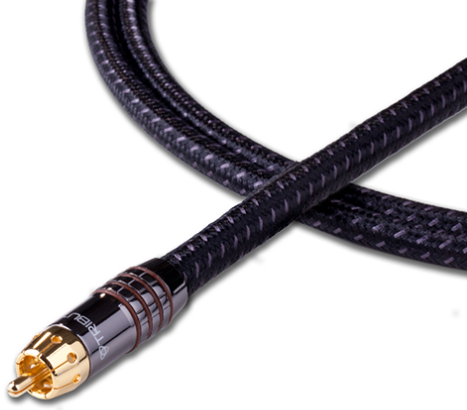 Tributaries® Series 8 1 Meter Mono Subwoofer Cable 2