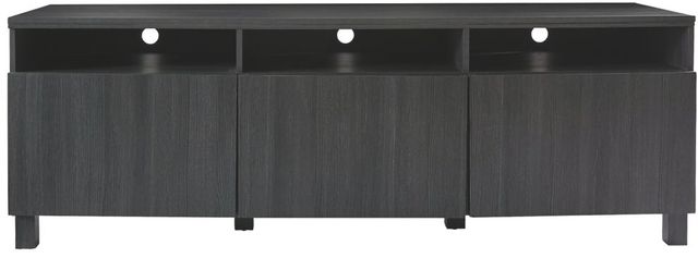 Signature Design by Ashley® Yarlow Black Extra Large TV Stand 3