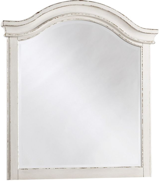Signature Design by Ashley® Realyn Antiqued Two Tone Youth Dresser And Mirror 2