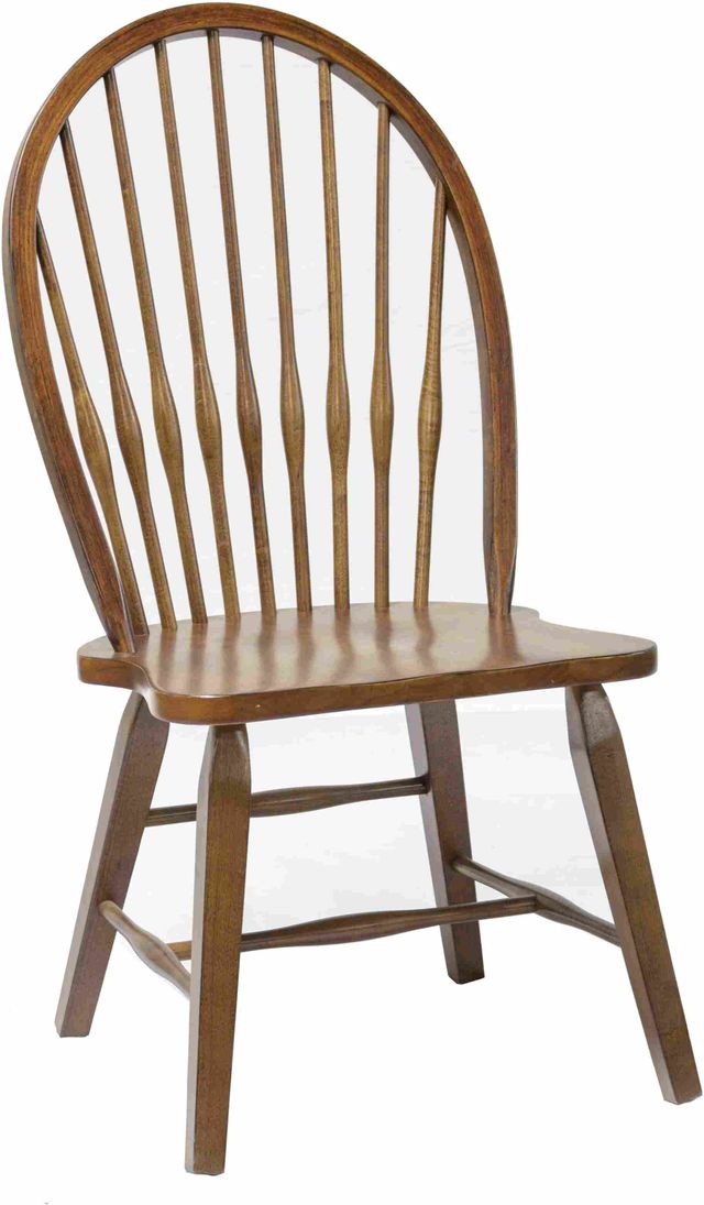 Tennessee Enterprises Inc. St. Michael Tobacco Brown Side Chair 0