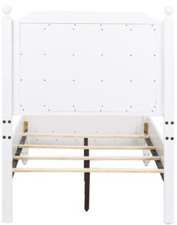 Liberty Cottage View White Youth Twin Headboard & Footboard 3