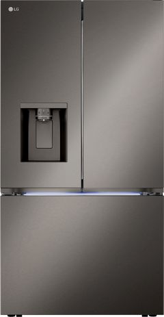 LG 36" 30.7 Cu. Ft. PrintProof™ Black Stainless Steel French Door Refrigerator 