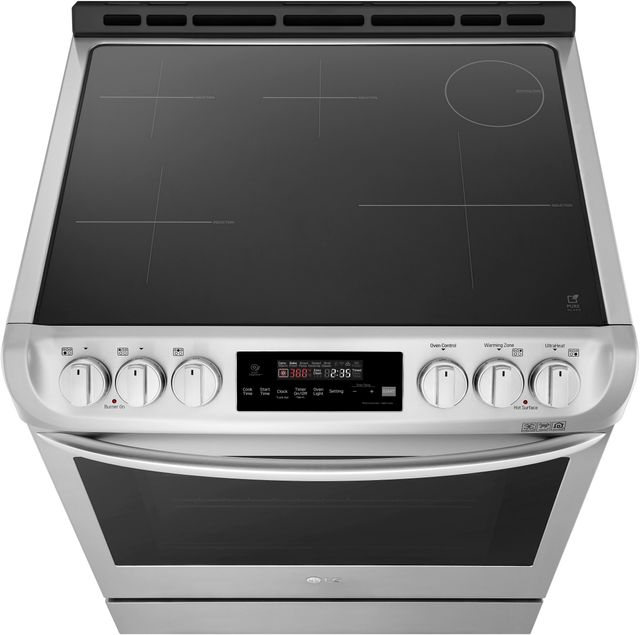 LG 6u. ft. Smart wi-fi Enabled Induction Slide-In Range with ProBake Convection® and EasyClean®-2