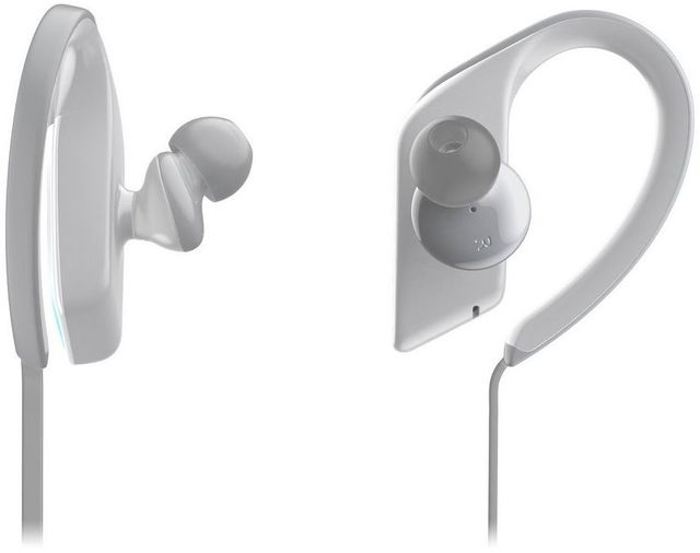 Panasonic® Ultra-Light WINGS Grey Wireless Sports Clip Headphones 1
